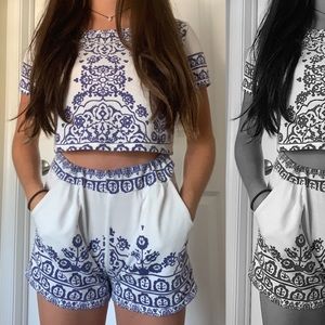Two Piece Bohemian Set